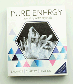 Pure Energy Natural Quartz Crystals Kit